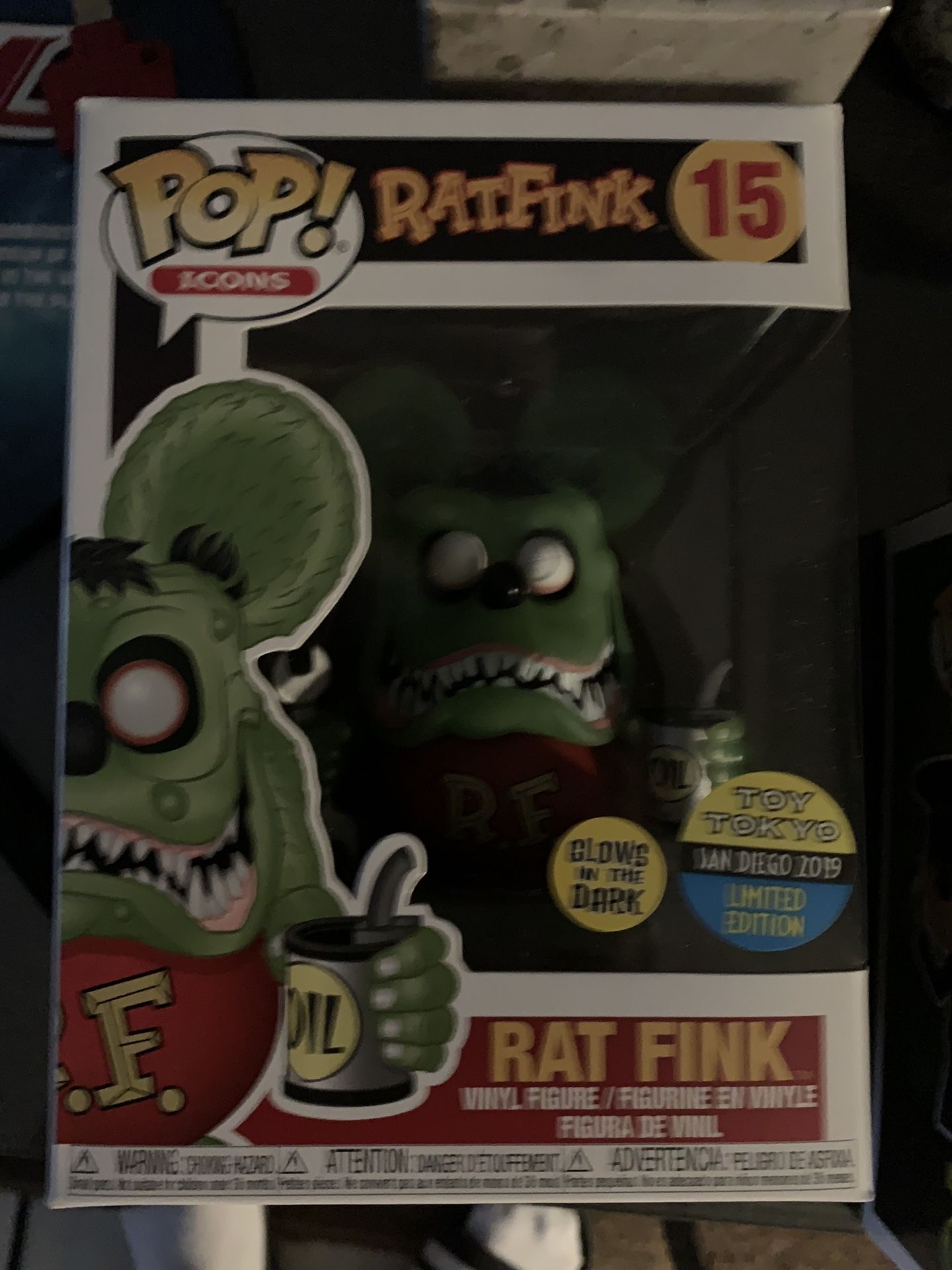 Rat fink #toytokyo #GITD