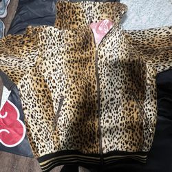 Cheetah Jacket XL Fits Medium 