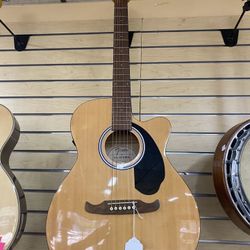 Fender Acoustic Guitar W/ Black Case