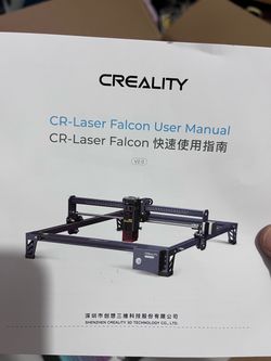 Creality Falcon 5W Laser Engraver Machine, 72w High Precision 0.06mm Laser