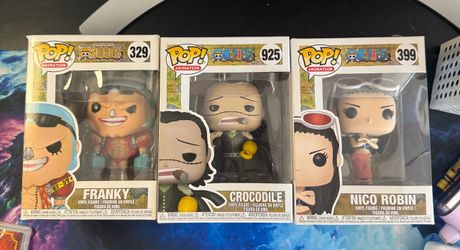 Funko Pop One Piece Set of 3 Figures