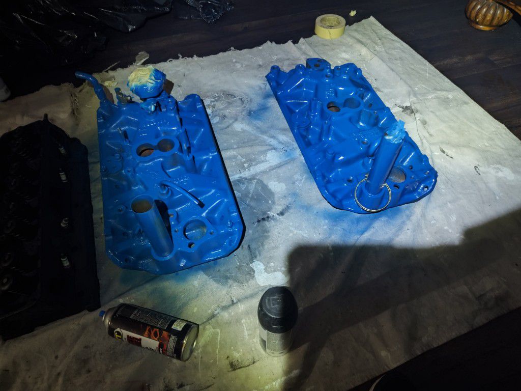 Jeep Or Amc 304 Intake And Headers Blocks Asking 100 Each Intake And 100 For A Pair Of Heder Blocks