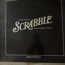 DELUXE!! Scrabble Onyx Edition Game from Hasbro