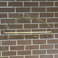 Gold Decorative Rack 