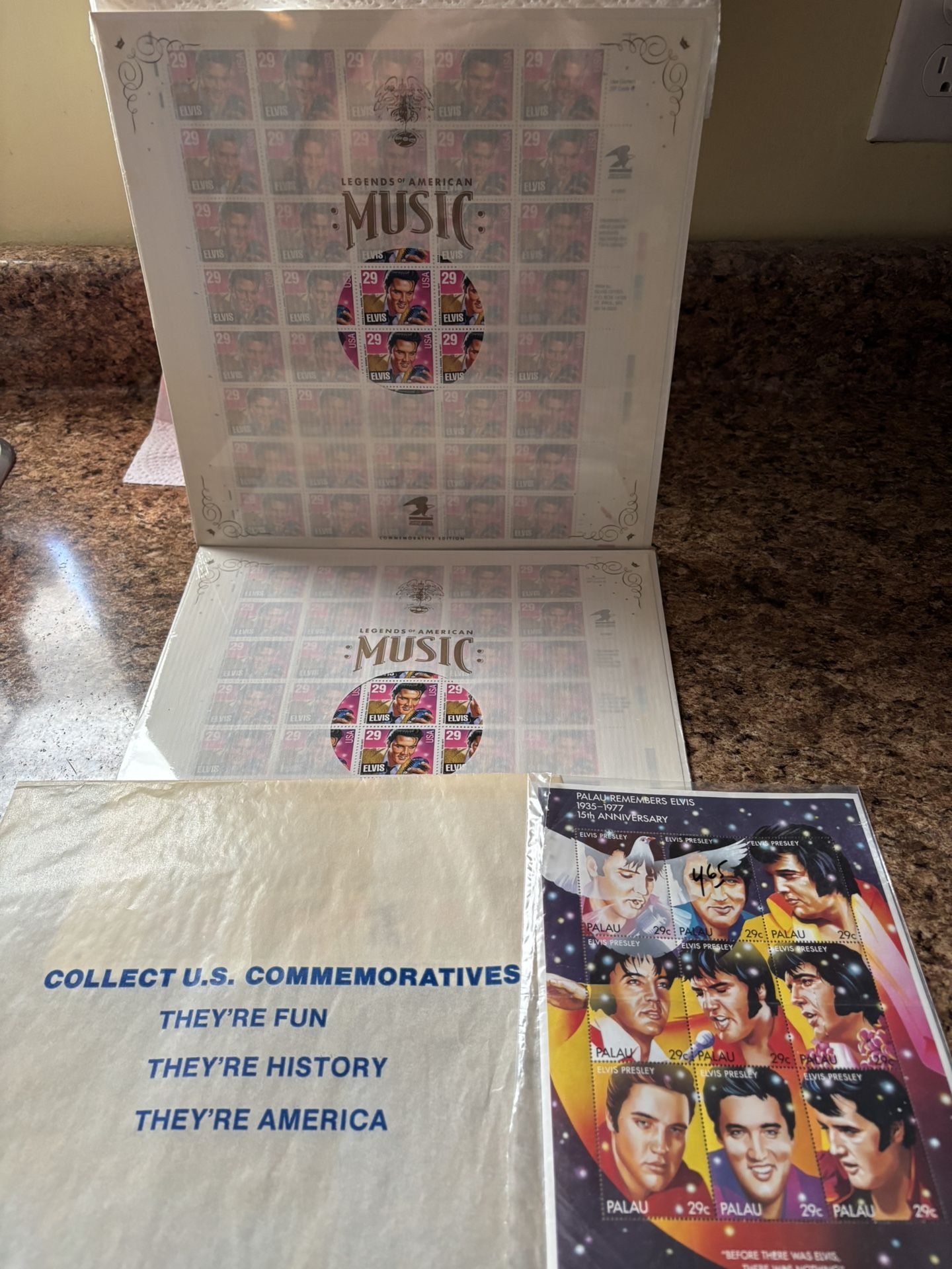 ELVIS COLLECTORS STAMPS