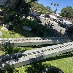 Heavy Duty Ramps For Bobcat and Vehicles. 
