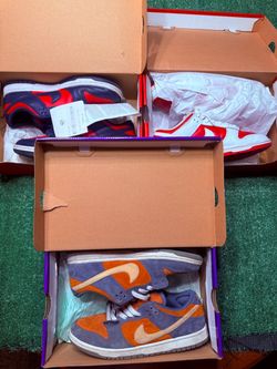 Nike dunks size 8mens used pre ownes $65 for all