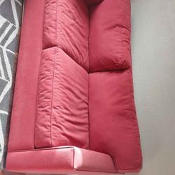 Red Sleeper Sofa (Full)