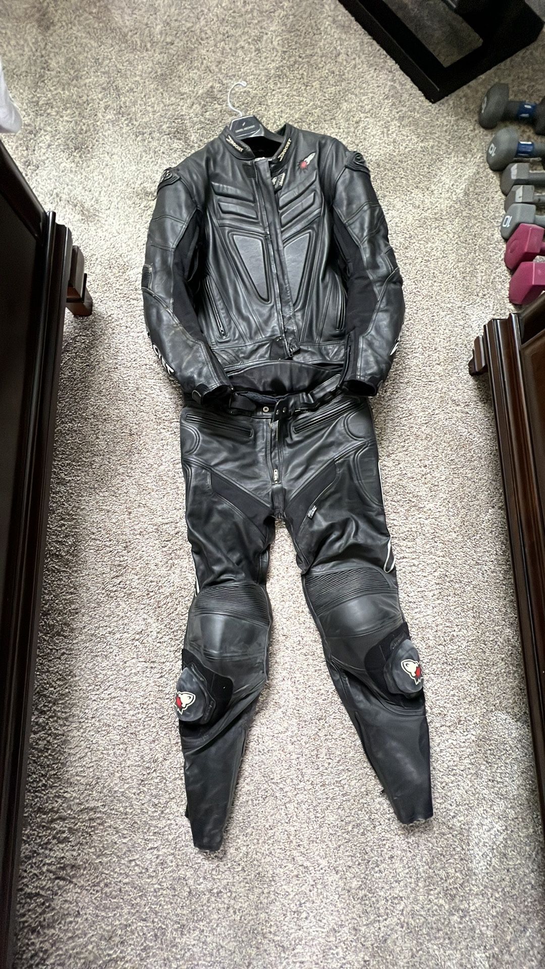 Motorcycle Leather Racing Suit - Joe Rocket