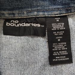 No Boundries Jean Jacket Juniors