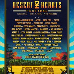 Desert Hearts Festival July 3-7 2025 (2 tickets & Camping pass)