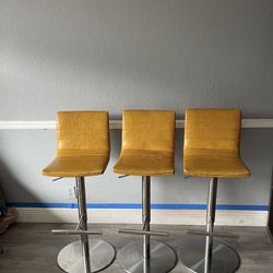 Three Adjustable Stools
