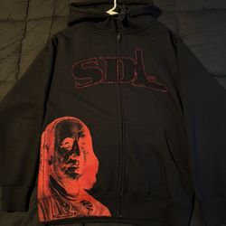 SdL sweater - Red/Black - Size Small