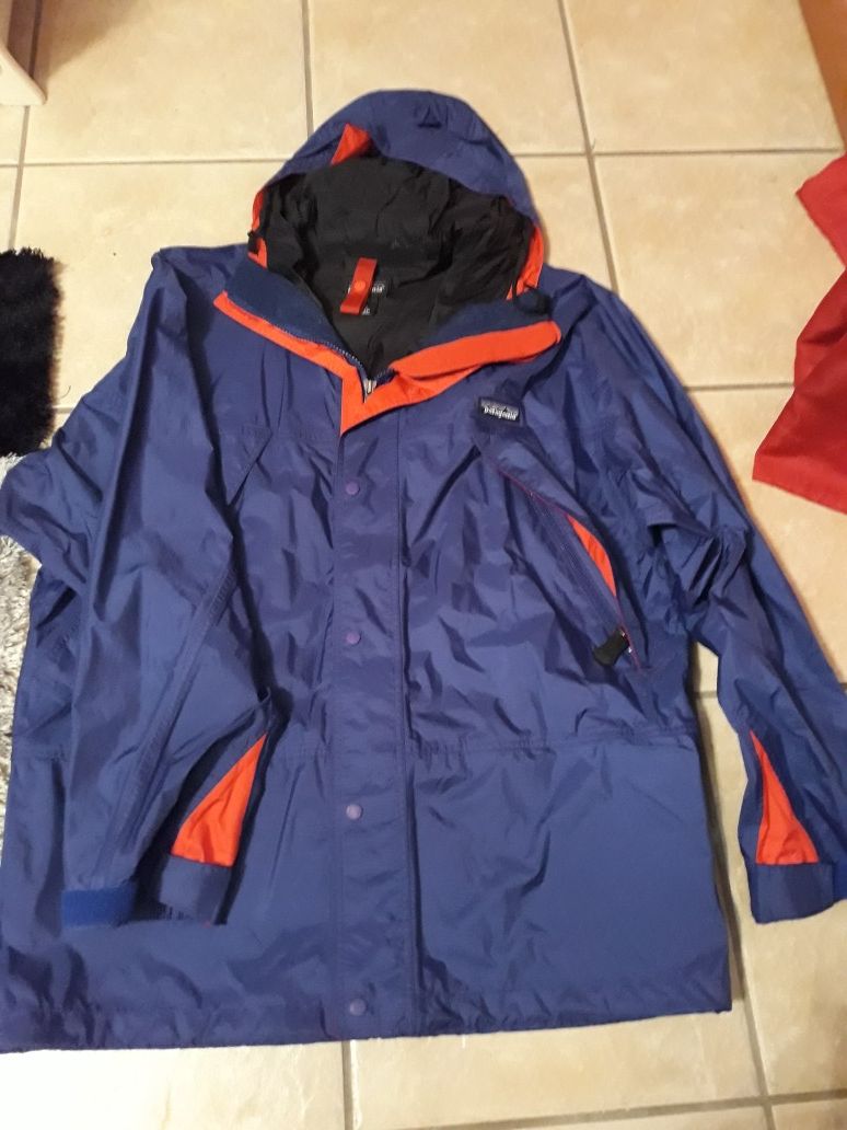 Men Patagonia windbreaker jacket M