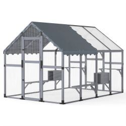 Large Outdoor Chicken Coop with Run