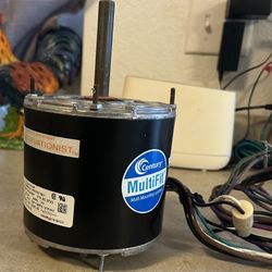 Model 9723 Century Condenser Fan Motor 5" Diameter Multifit 1/4, 1/5, 1/6 hp; 