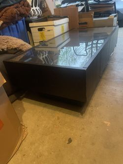 Glass Top Table