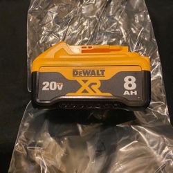 Dewalt Xr 8.0 Battery       Only One 