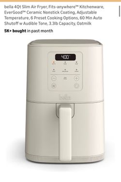 Bella 4QT slim air fryer