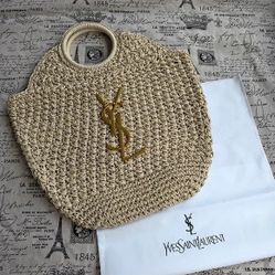 Yves Saint Laurent Woven Bag