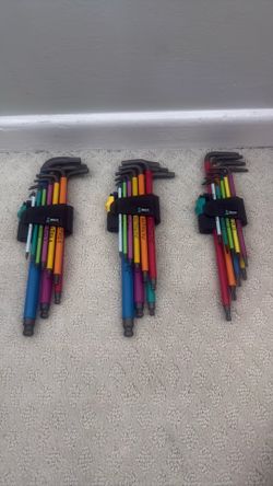 Wera L-Keys - Metric ,SAE, and Torx