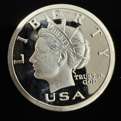 2005 1 OZ Silver NORFED $10 American USA Liberty Currency Rare Date