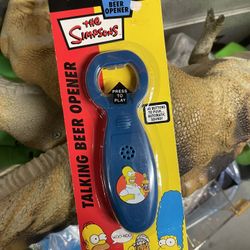The Simpsons talking beer opener unknown if works