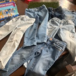 Size 4T Jeans-7 Pair