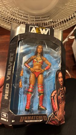 AEW Red Velvet action figure