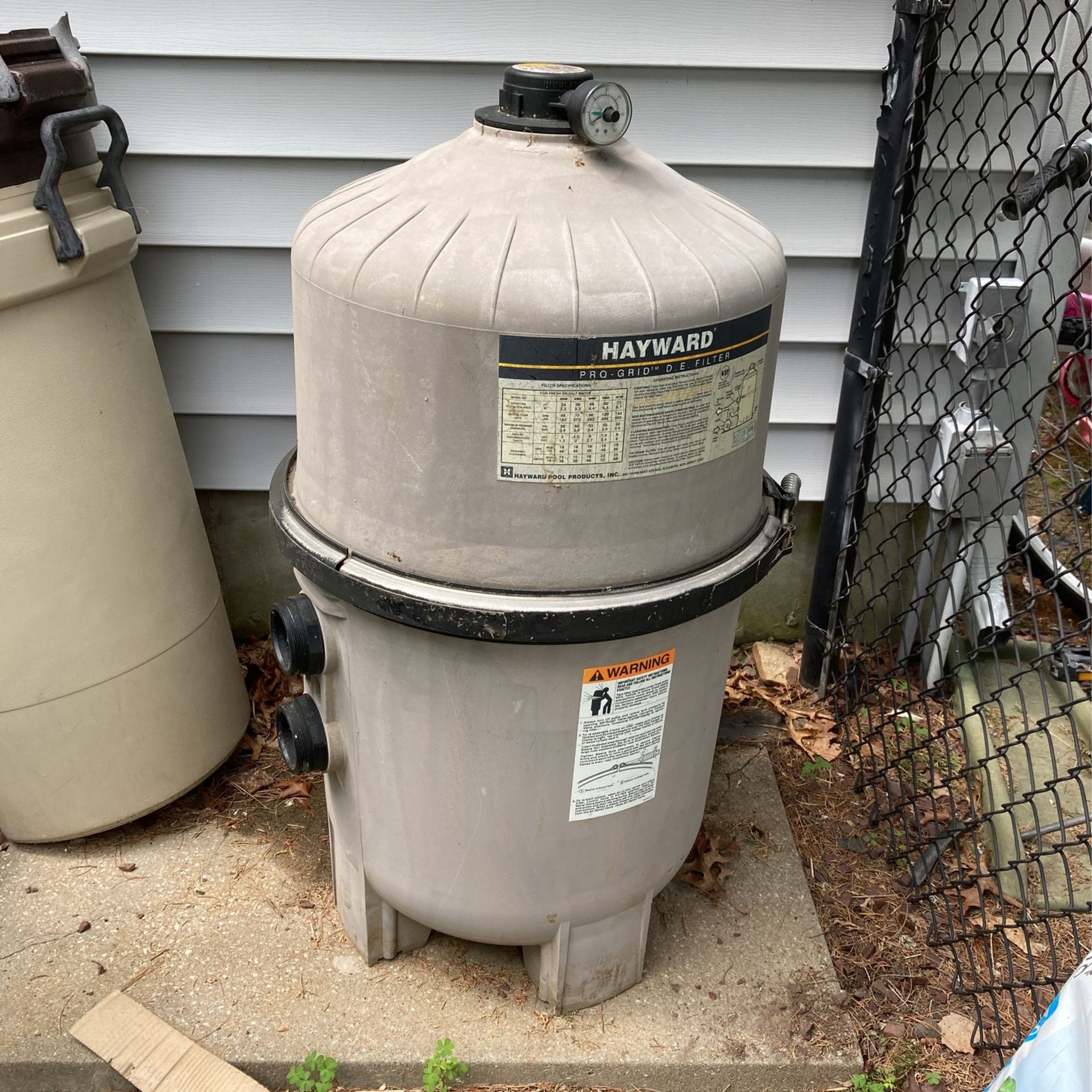 Hayward Pro Grid DE Filter Model 4820