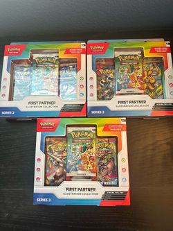 Pokémon First Partner Illustration Collection Series
