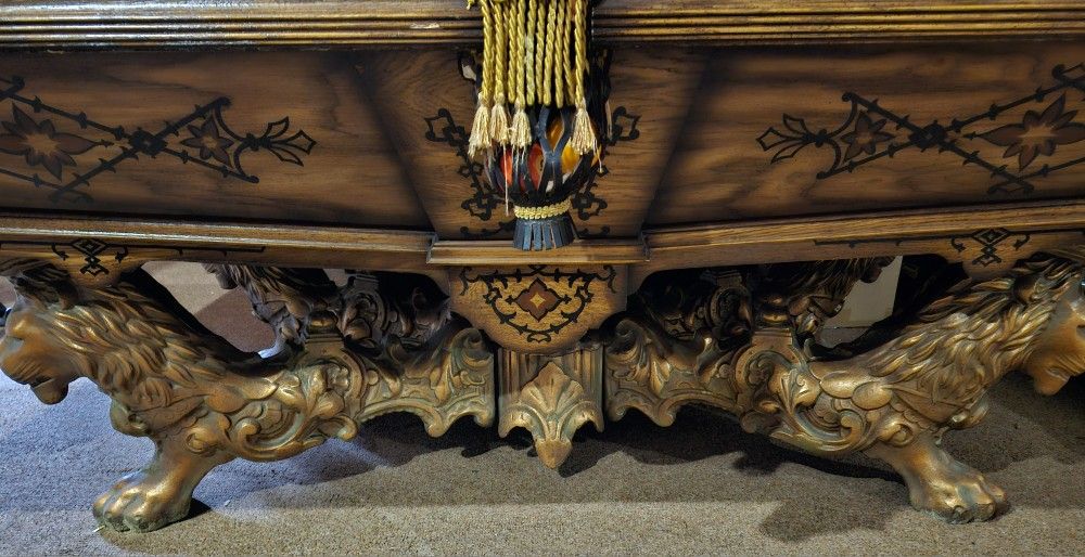 Victorian Pool Table - Golden West Billiards Inc
