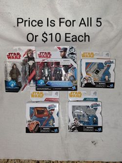 5 New Star Wars Collectables All For 1 Price