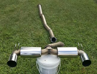 Mitsubishi Evolution X Ultimate Racing Dual Exit Catback Exhaust