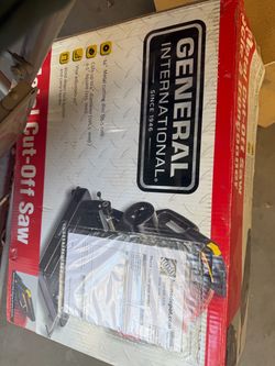 GENERAL INTL Cut off saw