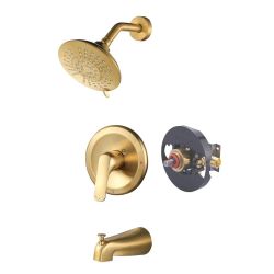 Single-Handle 5-Spray Shower Faucet 1.8 GPM