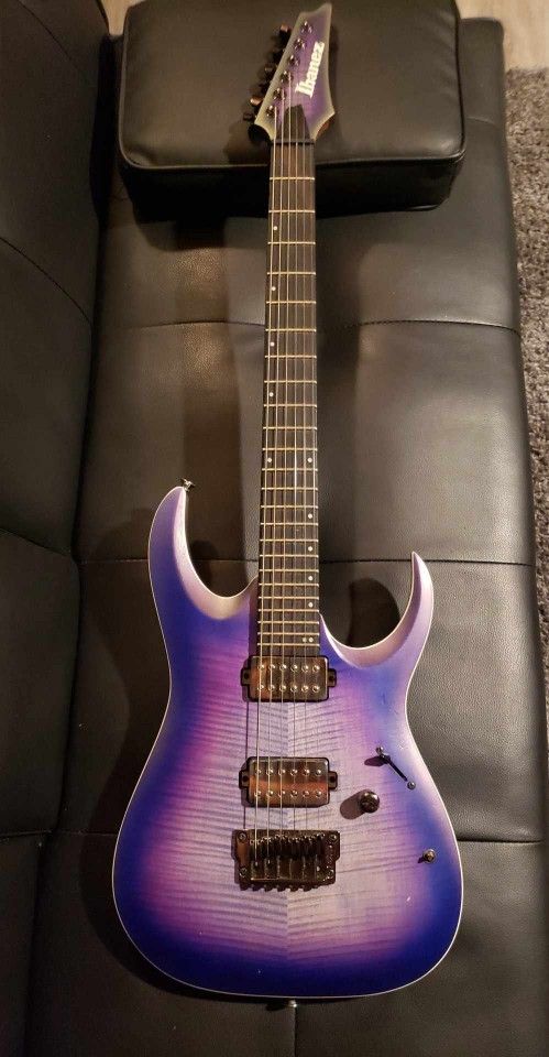 2021 Ibanez RGA61AL Axion label Indigo Aurora Burst electric guitar