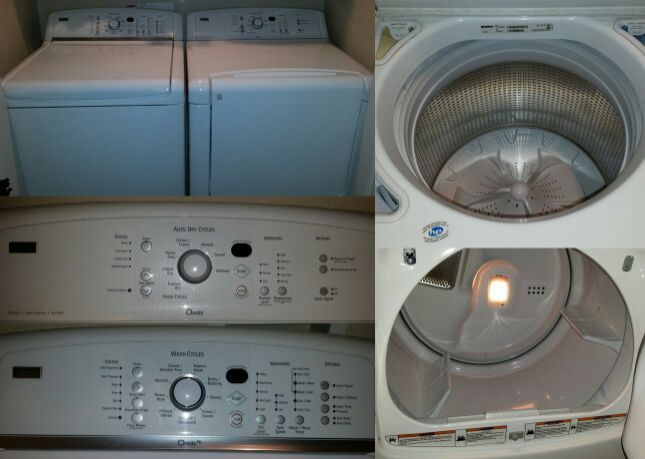 PRICE REDUCED -$200! Kenmore Oasis Elite Electric High Efficiency Extra Capacity Washer & Dryer Set