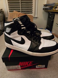 Jordan 1 High "Black/White" Size 11.5