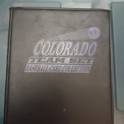 Colorado Rockies Baseball Card Collection