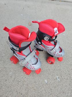 Kids Adjustable Quad Roller Skates