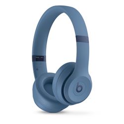 Brand New Beats Solo 4 Wireless Headphones - Blue (With Case) 