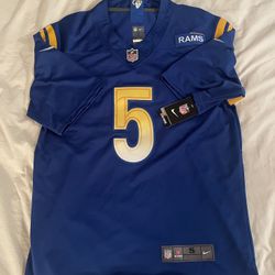 2021 Jalen Ramsey Rams Jersey 