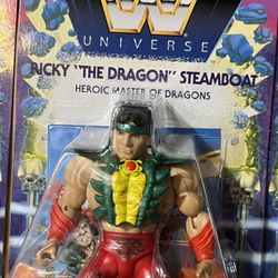 2020 Mattel  Masters Of The WWE Universe Ricky The Dragon Steamboat figure MOTU