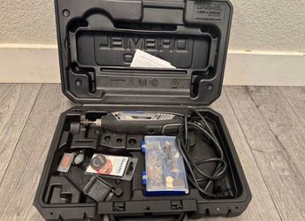 Dremel 4300 120V Corded Rotary Tool Kit w/ Hard Case & Accessories