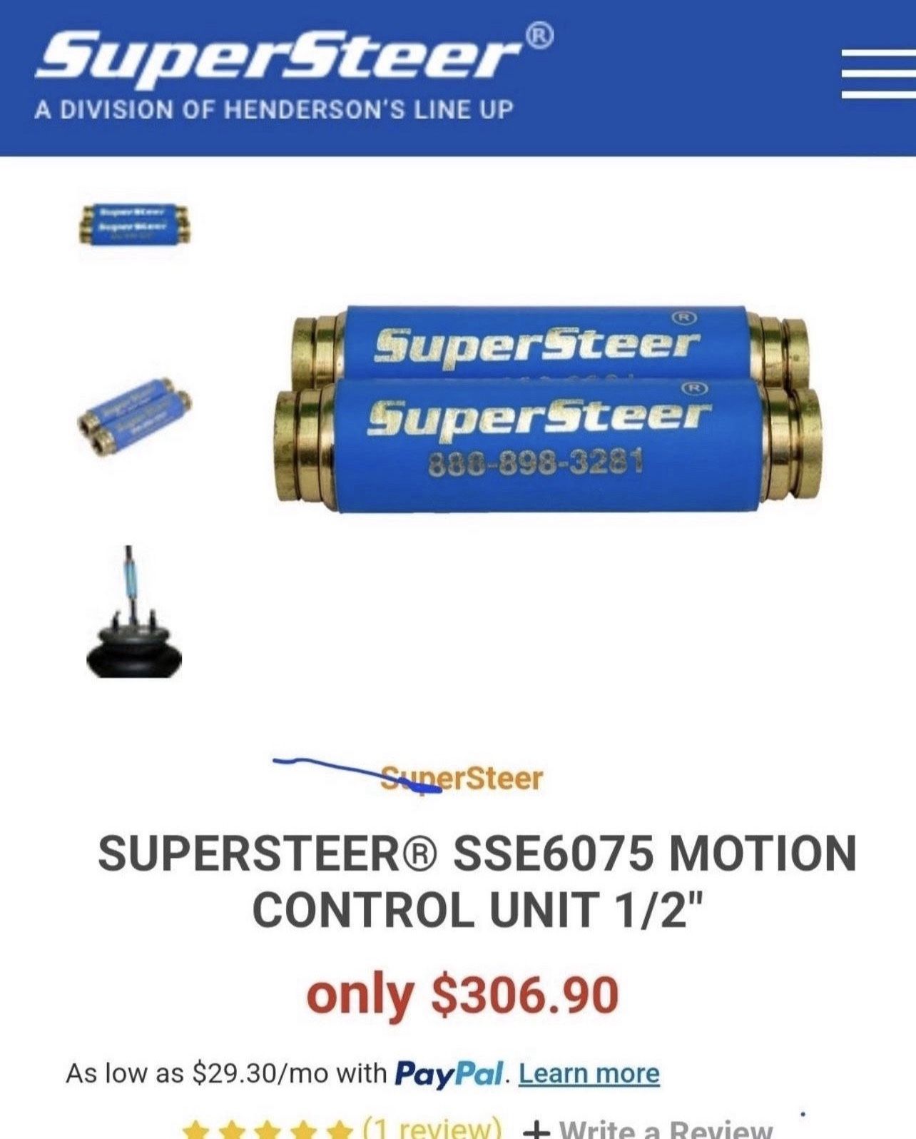Super Steer Motion Control SSE6075