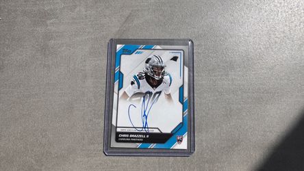 Chris Brazzell II auto Rookie Card