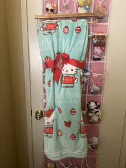 Hello Kitty Christmas Ornament Throw
