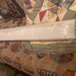 2 Cloth Blinds New 36x64 Antique Ivory 