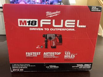Milwaukee M18 Fuel 1” SDS Plus Rotary Hammer 